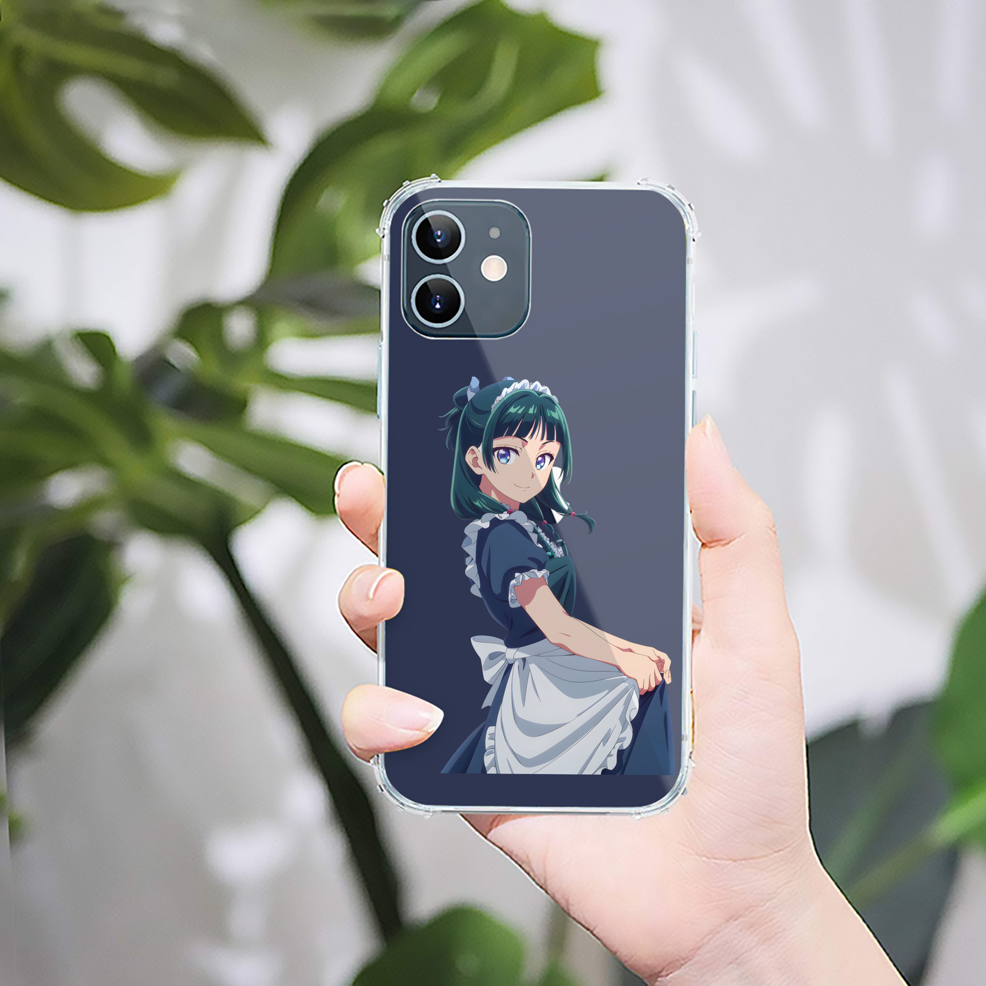 （画像用） 薬屋のひとりごと The Apothecary Diaries 【iPhone 12シリーズ対応】透明スマホケース（クリアソフトケース）
